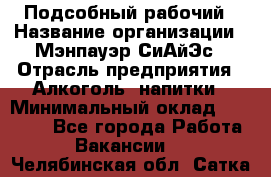 Подсобный рабочий › Название организации ­ Мэнпауэр СиАйЭс › Отрасль предприятия ­ Алкоголь, напитки › Минимальный оклад ­ 20 800 - Все города Работа » Вакансии   . Челябинская обл.,Сатка г.